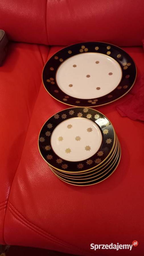 komplet deserowyporcelana stara Anglia Warszawa