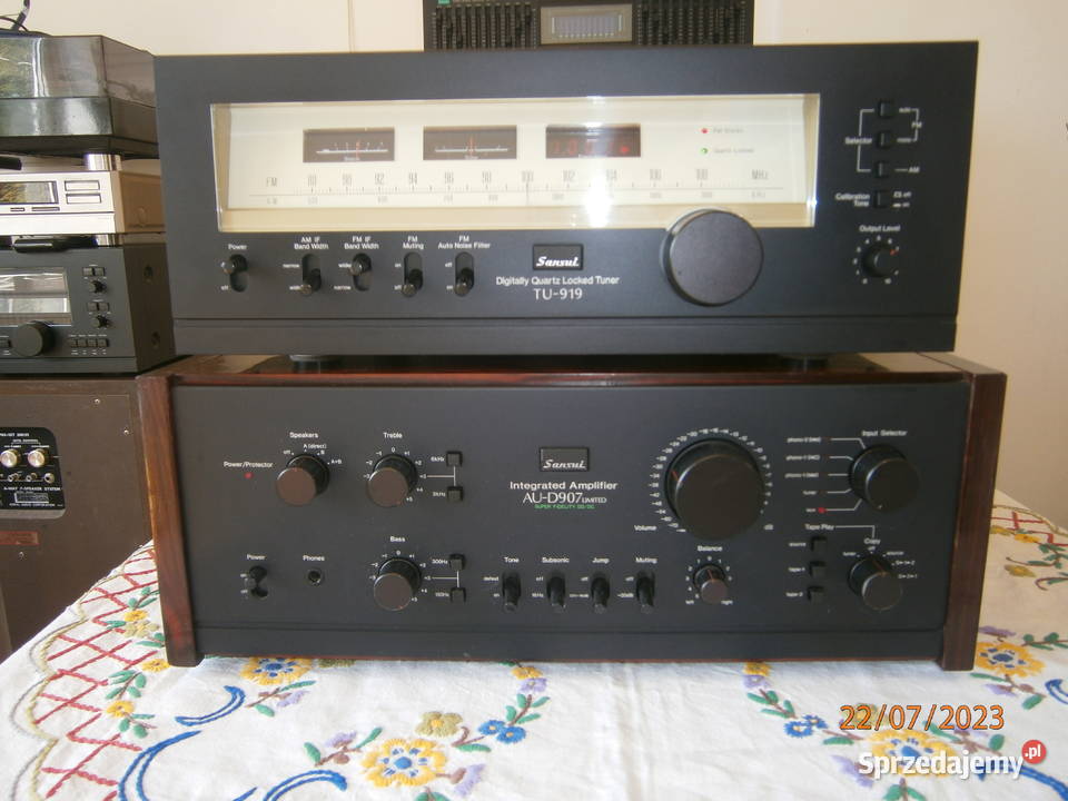 sansui au d 907 limited tu 919 Gromnik