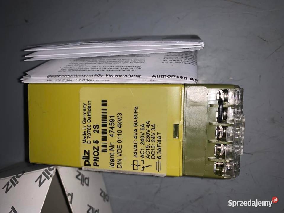 PILZ PNOZ 5 Relay 474591 Warszawa sprzedam