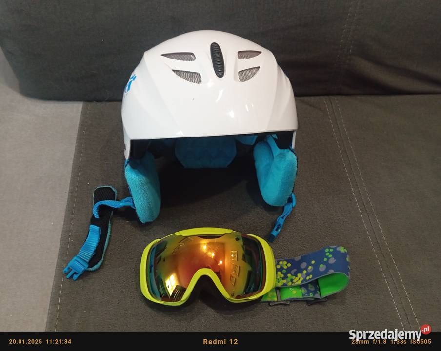 Sprzedam kask narciarski z motywem Scooby-Doo