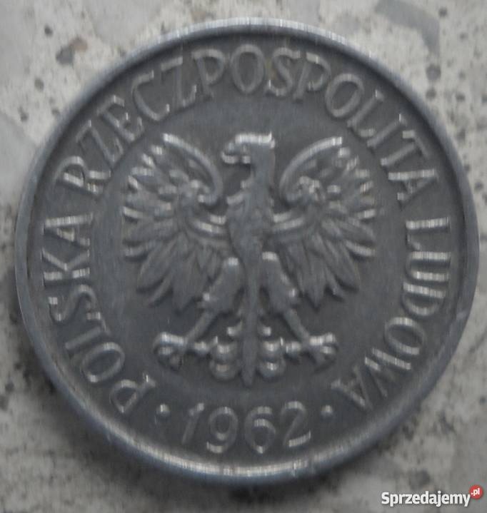 POLSKA5 GROSZY1962 r bzAL Legionowo sprzedam