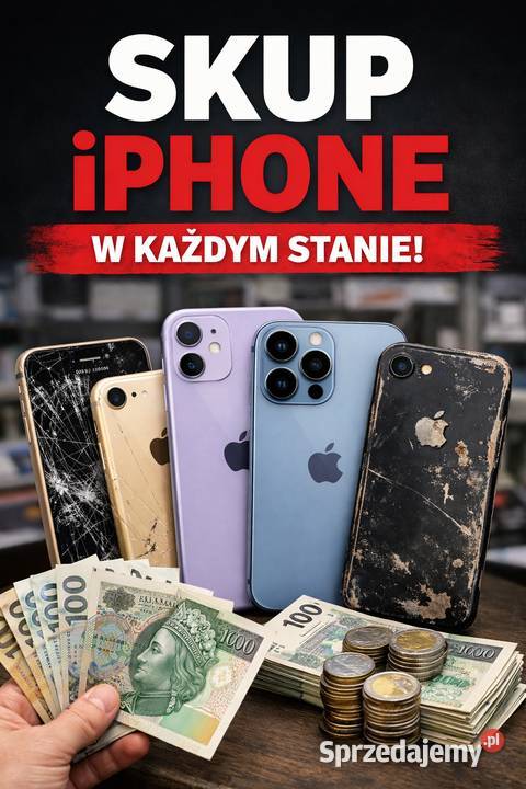 Skup sprawnych i uszkodzonych iPhone Poznań