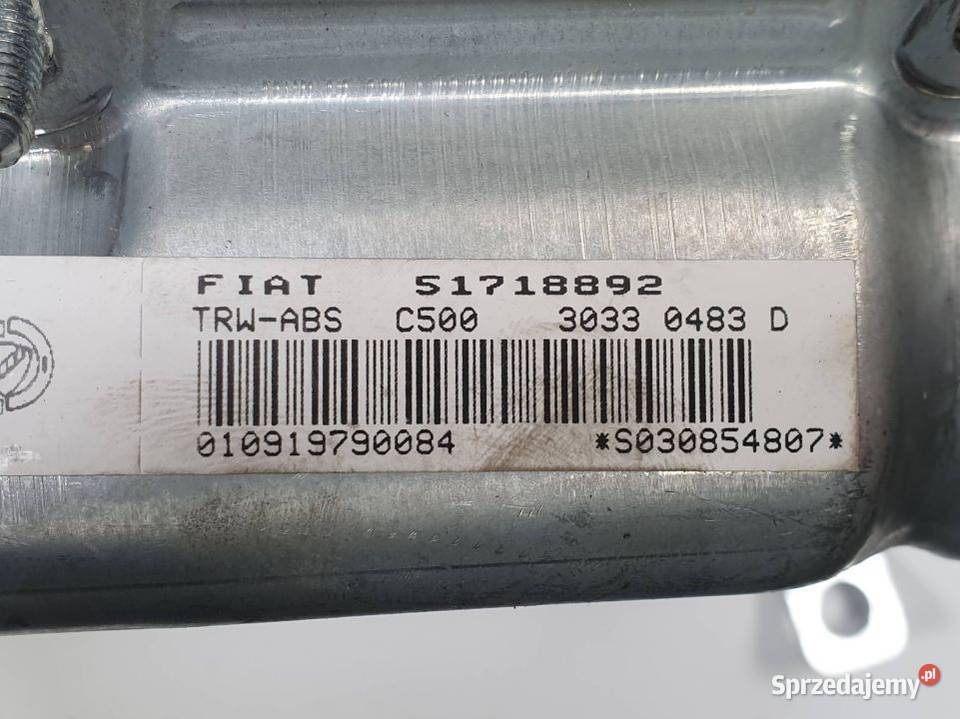 PODUSZKA AIRBAG FIAT STILO 51718892 Lipno
