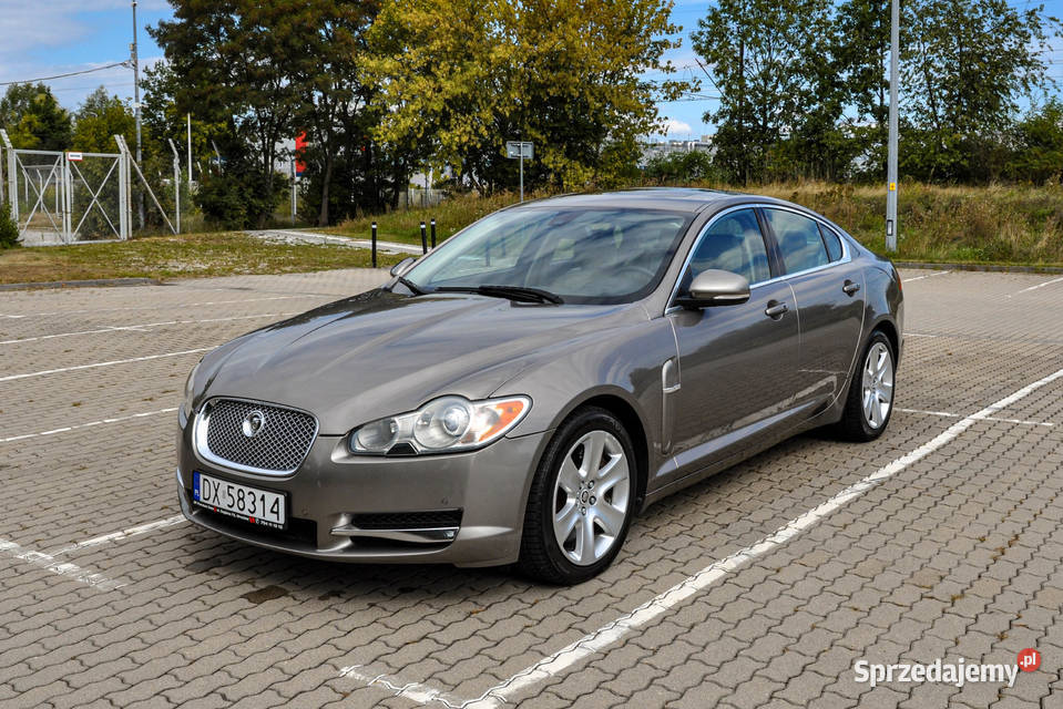 Jaguar XF 30d 275 2010 r Automat Skóry Wrocław