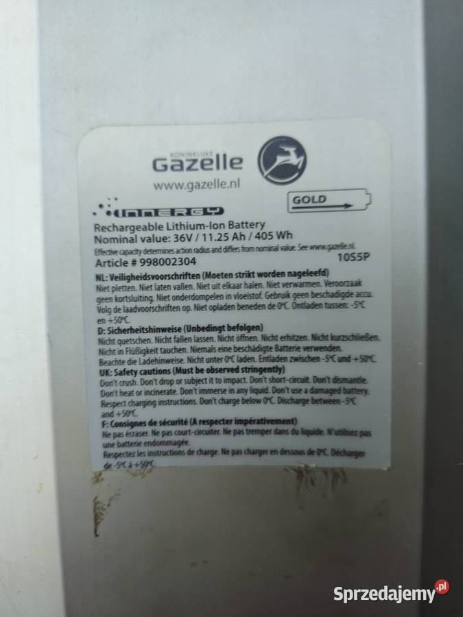 Sprzedam rower elektryczny Gazella FUENTE Jastrzębie-Zdrój sprzedam