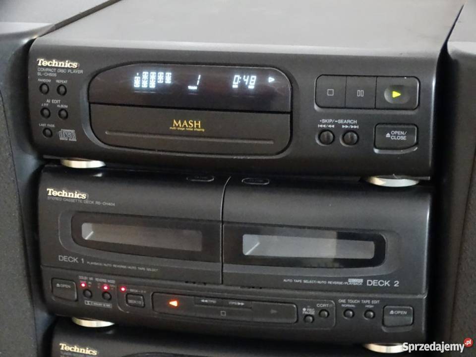 Wieża Technics SE-CH404 kolumny. Mocna. WYSYŁKA. Jasło - Sprzedajemy.pl