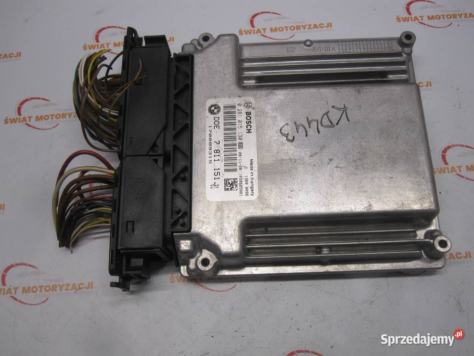 BMW E60 E90 E91 20 D sterownik komputer silnika Kielce