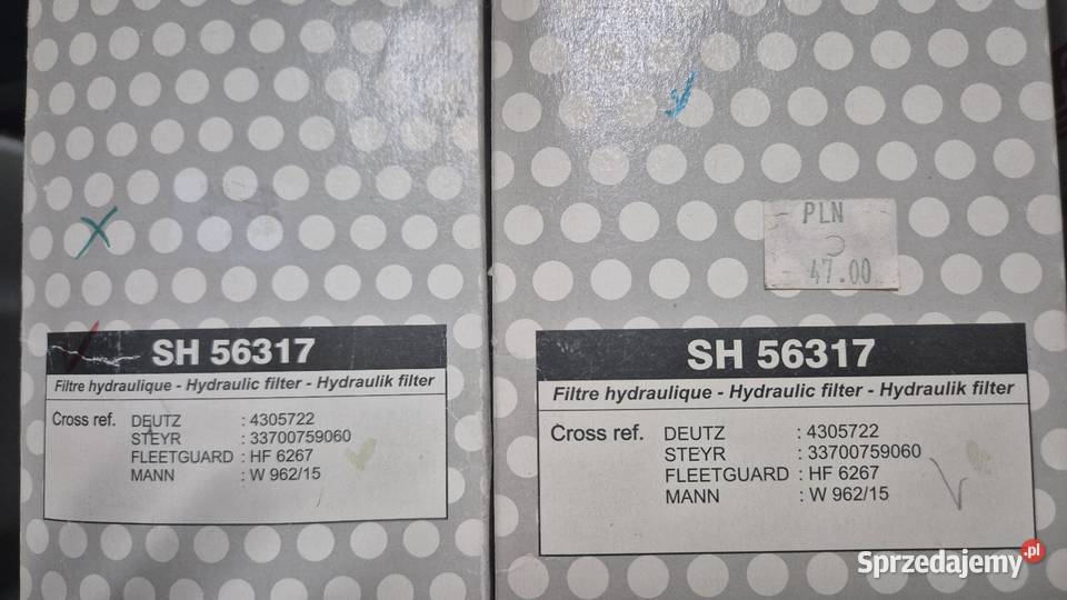 SH56317 HIFI Filtr Hydrauliczny lubelskie Zamość sprzedam