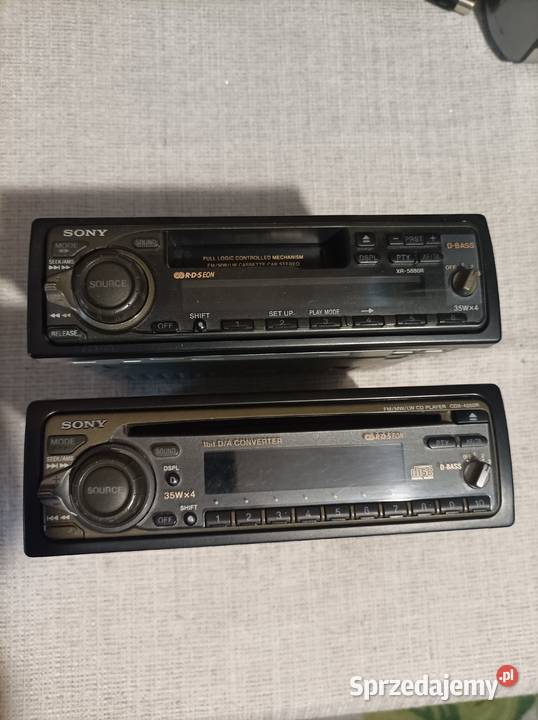 Sony Radia samochodowe retro