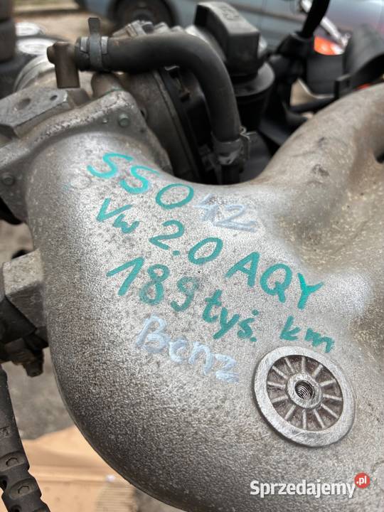Vw 20 AQY 189 przebieg SILNIK benzyna uszkodzona Blok silnika wielkopolskie sprzedam