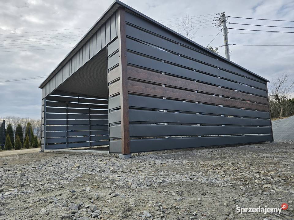 ZADASZENIE CARPORT Garaż Blaszany Wiata Gorzów Wielkopolski