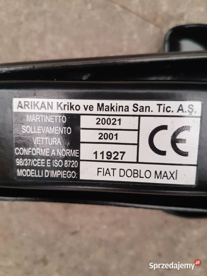 FIAT DOBLO ZESTAW NAPRAWCZY LEWAREK ZACZEP wielkopolskie Turek