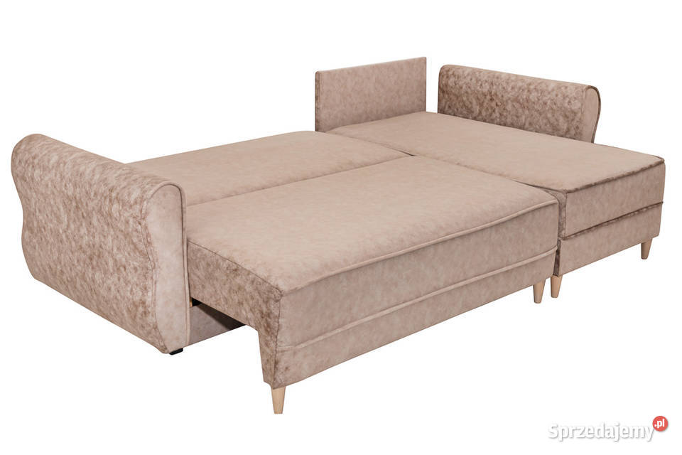 Narożnik Tapicerowany Beżowy Glamour Rzeszów sprzedam