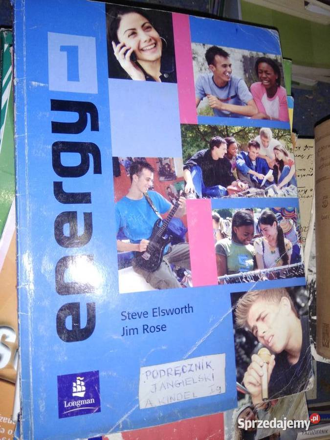 Energy 1 angielskie podręczniki używane Warszawa sprzedam