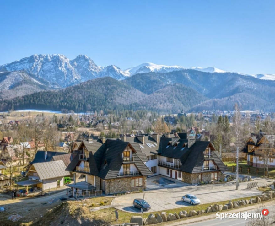 LUKSUSOWE APARTAMENTY NA SPRZEDAŻ parter Zakopane