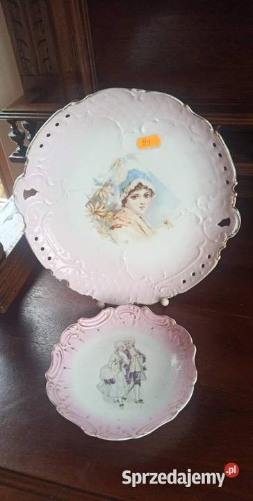 Patera ze scenką dworską Reliefy Gdańsk