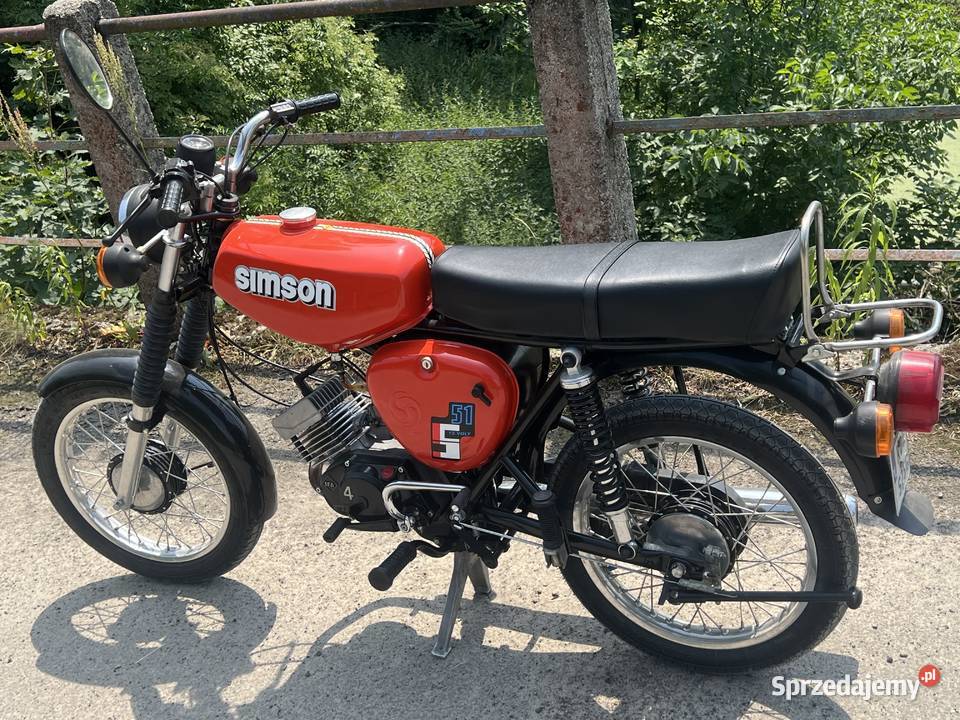 Simson s511 1989 12v nieuszkodzony sprzedam