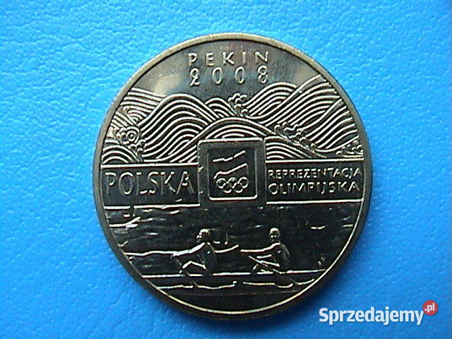 Moneta 2 2008 r Pekin 2008 Wola Żelechowska