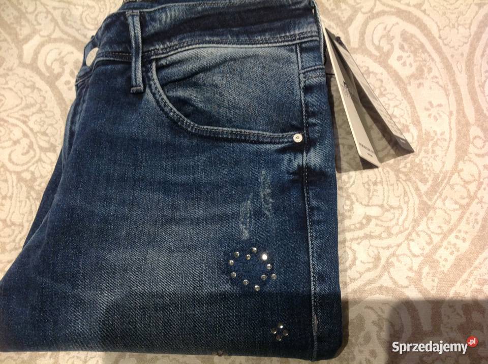 Spodnie Jeans Rurki Damskie MAVI SM NOWE Nowa Sól sprzedam