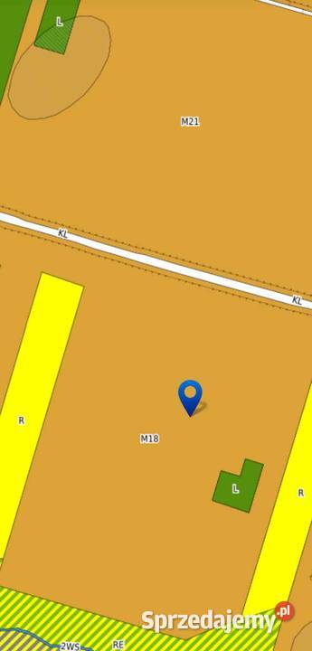 Działka MPZP Osowiec szkoły 22m