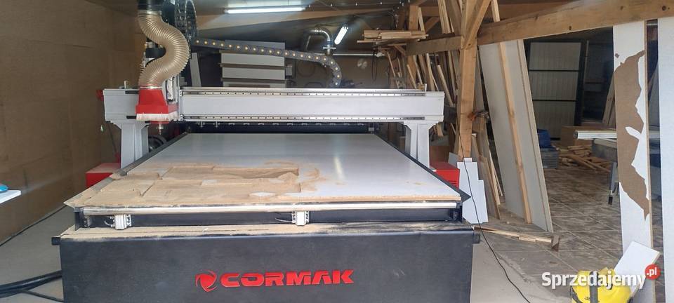 PLOTER frezarka CNC CORMAK IND 2131 2100x3100 Produkcja Siedlce