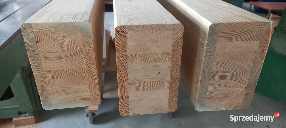 słupy 12x12 klejonka BSH 6 warstw Błotnica Strzelecka