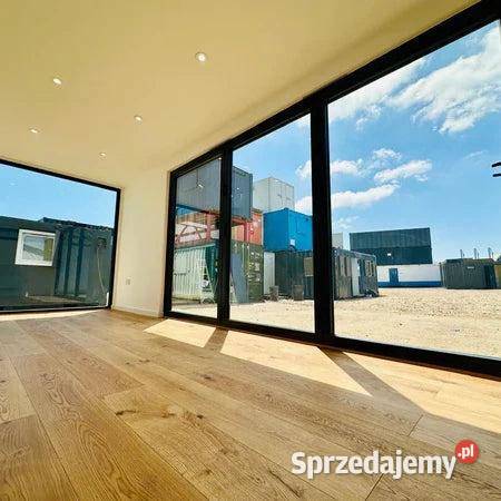 Biuro ogrodowe 20 ft na wymiar Luksusowy Łódź