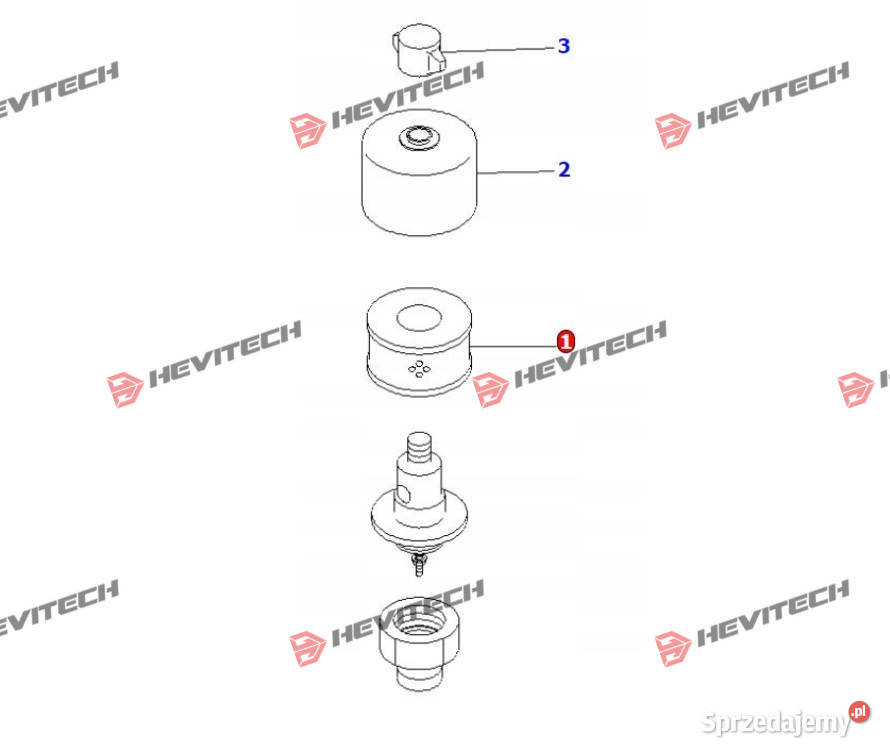 Filtr powietrza odpowietrznik 4216035170 KOMATS wielkopolskie Gądki