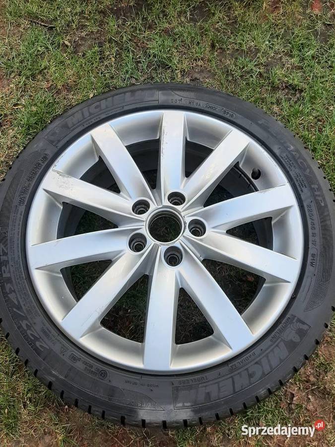 Alufelga 17 koło Volkswagen 5K0 z oponą Michelin Warszawa sprzedam