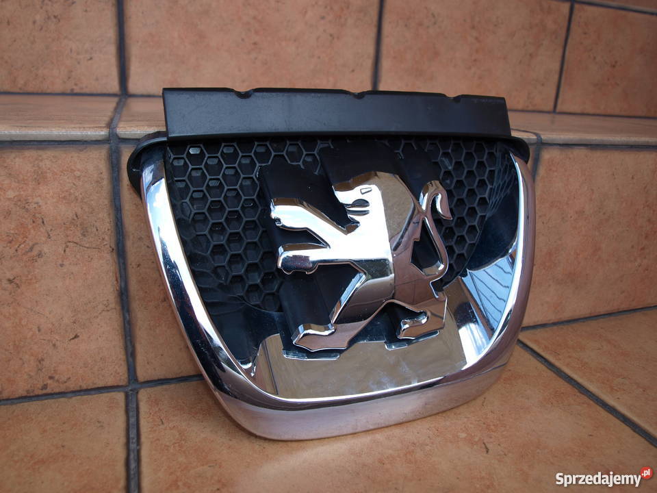 Peugeot 308 znaczek emblemat w zderzak 2007 Kalisz