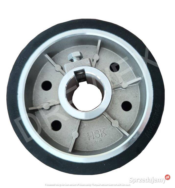 Rolka do posuwu 140x5035 gumowa czarna strugarka Sidzina