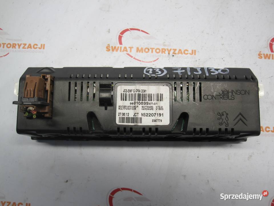 CITROEN C3 II 14 HDI 12r ekran wyświetlacz Kielce