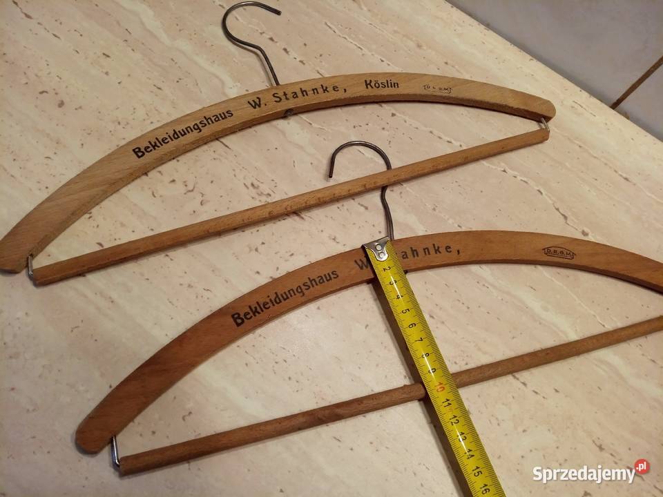Stare drewniane wieszaki Nakło nad Notecią sprzedam