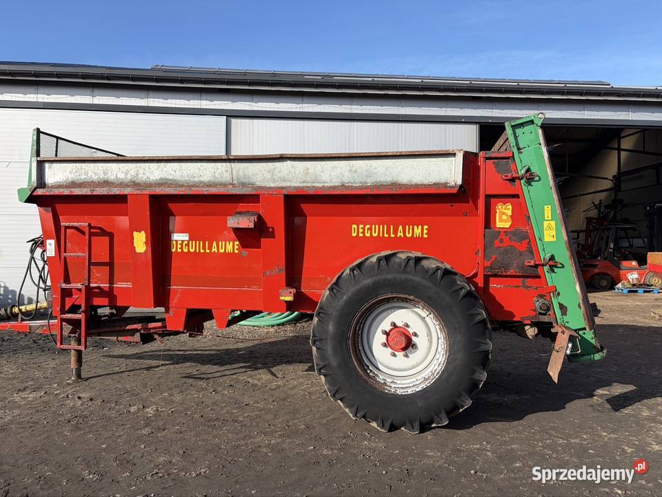 Rozrzutnik obornika 8 t Deguillaume HV