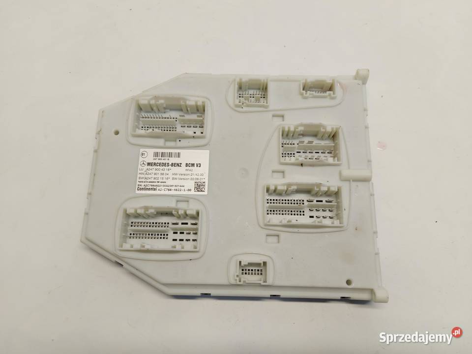 Mercedes EQA 250 W243 MODUŁ STEROWNIK BCM osobowe