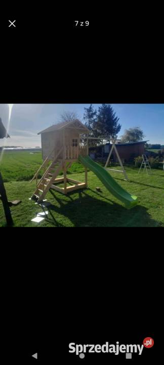 Domek drewniany plac zabaw dzieci Pozostałe Dębica sprzedam