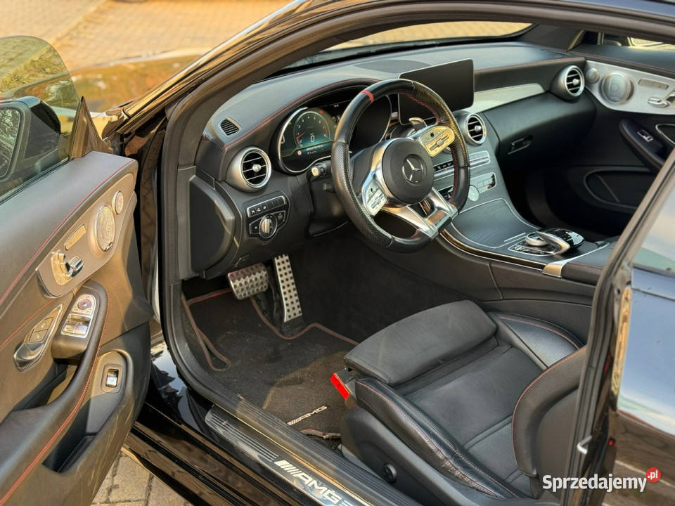 Mercedes C 43 AMG Salon Polska 4Matic Burmester czujnik zmierzchu Tarnowskie Góry