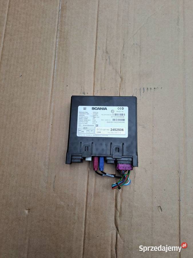 Sterownik ECU 2452506 SCANIA R Staszów
