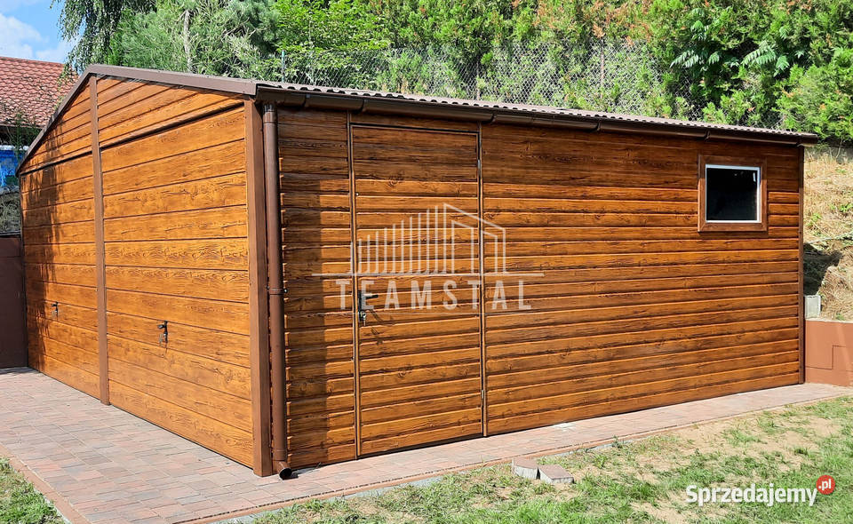 GARAŻ 6m x 58m dwuspad 2x Brama drzwi 36m2 Gorzów Wielkopolski