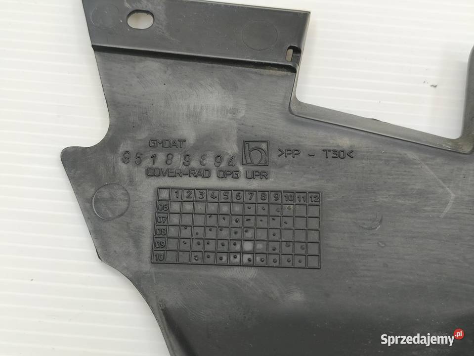 OSŁONA PASA PRZEDNIEGO OPEL ANTARA LIFT 22 CDTI