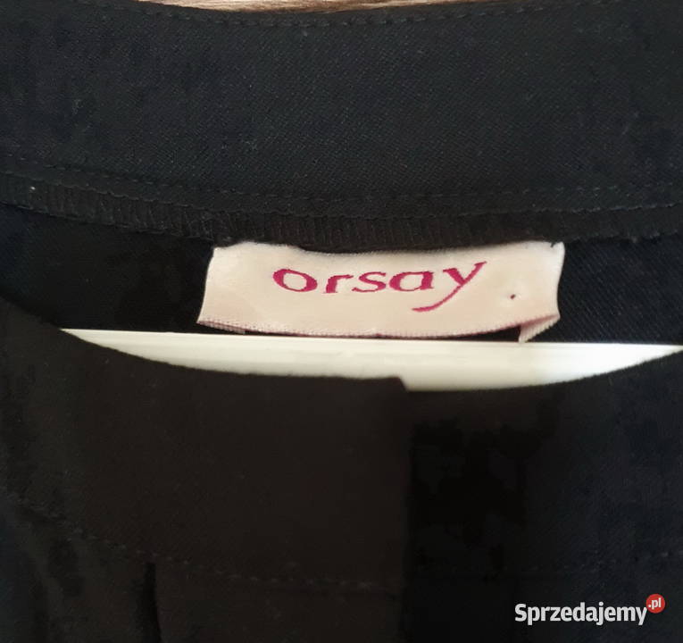 Elegancka czarna sukienka rozmiar 38 Orsay Białystok