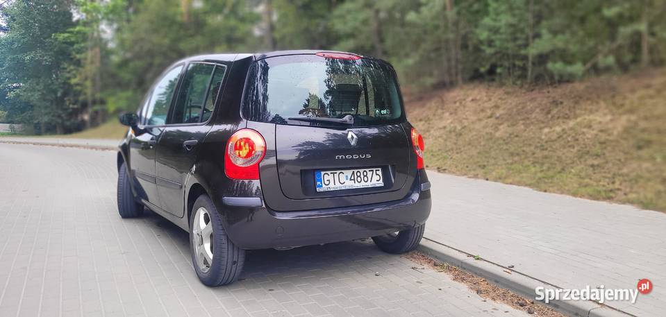 Renault Modus 12 benz klima zadbany 191000km pomorskie Tczew