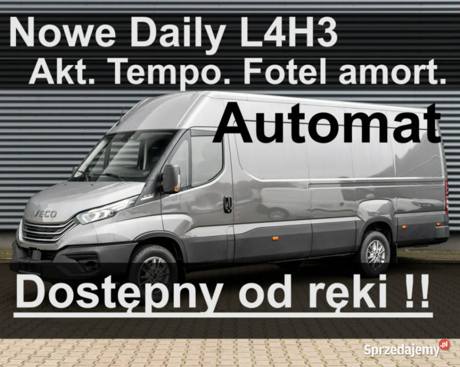 Iveco Daily 35S18A8H V L4H3 18m3 176 Dostępny wspomaganie kierownicy zachodniopomorskie Szczecinek