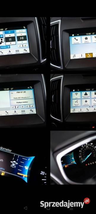 Ford Edge Sport 27 benzyna 2017r elektrycznie ustawiane fotele Radomsko