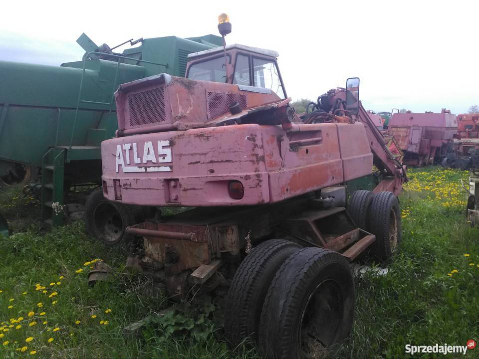 częsci do koparki Atlas 1302 częsci Dragany sprzedam