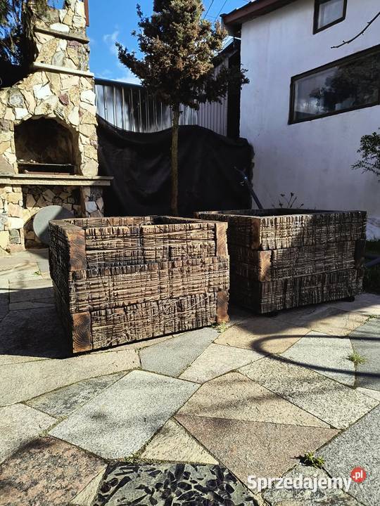 Drewniane donice ogrodowe Radom