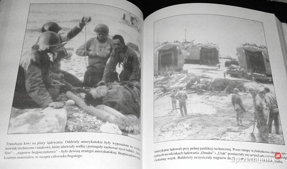 Alianci lądują Normandia 1944 Paul Carell lubelskie Chełm sprzedam