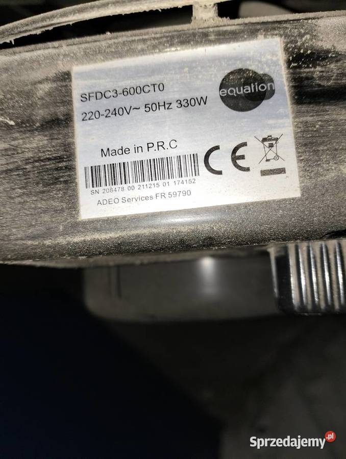 Wentylator Equation SFDC3600CT0 Dąbrowa