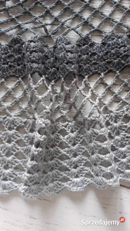 OKAZAŁA SERWETA W ODCIENIACH SZAROŚCI I Piła sprzedam