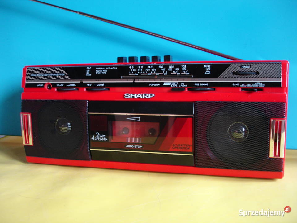 Radiomagnetofon SHARP QT247Y Zielona Góra sprzedam